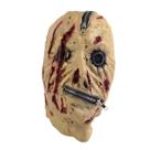 Máscara de cosplay, bocas podres, zíperes, fantasmas, látex de Halloween