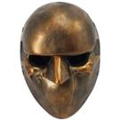 Máscara de cosplay, capacete Payday Heister, prata, bronze, resina