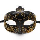 Máscara de cosplay cortesia do programa Costume Props Half Face Plastic