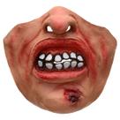 Máscara de cosplay Creative Scar Spoof Half Face Latex Cosplay Máscara de cosplay Creative Scar Spoof Half Face Latex Cosplay