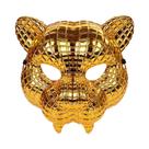 Máscara De Cosplay De Animais De Halloween: Leopardo Dourado, Leão E Tigre - Acessório De Fantasia