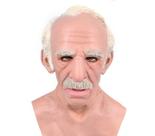 Máscara de cosplay em resina masculina de meia idade para adulto