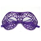 Máscara de cosplay, fantasia de Halloween, adereços, festa, látex roxo