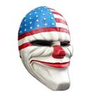 Máscara de cosplay FitSpi FRP Payday 2 Máscara Dallas/Wolf/Chains/Hoxton