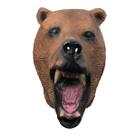 Máscara de cosplay Funny Brown Bear Headgear Máscara para animais