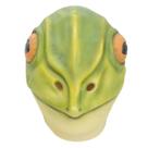 Máscara de cosplay Green Frog Latex Halloween Carnaval Páscoa