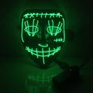 Máscara de cosplay Halloween Glow Horror Ghost Face C