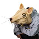 Máscara de cosplay Halloween Head Mutant Rat Inspirada na Tartaruga Ninja