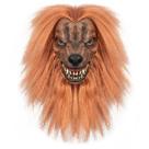 Máscara de cosplay Helsings Werewolfs Wolfs Halloween Latex