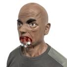 Máscara de cosplay: mãos comendo demônios, carnaval, halloween, látex
