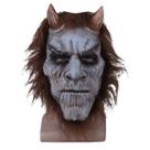 Máscara de cosplay Máscara de terror Horn Man Headgear Face Full Face
