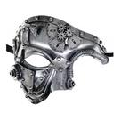 Máscara de cosplay mecânico estilo Steampunk de Halloween