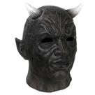 Máscara de cosplay Mefistófeles Black Demon Horn Full-Face
