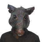 Máscara de cosplay Ninja Mouse Latex Halloween Carnaval Páscoa