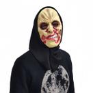 Máscara de cosplay preta Cards Ghosts Faces Halloween Carni