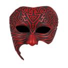 Máscara de cosplay Retros Halfs Faces Halloween Carnival Eats
