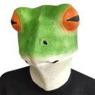 Máscara de cosplay Sapos, Halloween, Carnaval, Páscoa, látex, tamanho único