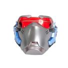 Máscara de cosplay Soldiers 76 Overwatch Halloween Carnival 16x19cm Máscara de cosplay Soldiers 76 Overwatch Halloween Carnival 16x19cm