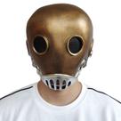 Máscara de cosplay Steampunk Clockwork Man Bronze para adulto