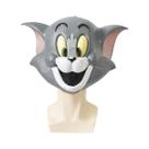 Máscara de cosplay Tom Jerry, Halloween, Carnaval, Páscoa, látex