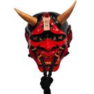 Máscara de cosplay Uestamu Samurai Oni Resin para o Halloween Máscara de cosplay Uestamu Samurai Oni Resin para o Halloween