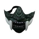 Máscara De Demônio Samurai Oni Para Halloween, Fantasia De Terror, Acessórios Para Festa, Máscara De