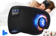 Máscara de dormir com Bluetooth 5.2 Máscara de dormir TOPOINT sem fio