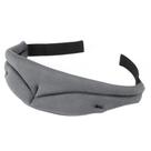 Máscara de dormir de seda Máscara de olhos Masculina Eyeshade Grey Máscara de dormir de seda Máscara de olhos Masculina Eyeshade Grey