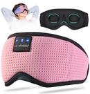 Máscara de dormir LC-Dolida Bluetooth Wireless Ponderada Rosa