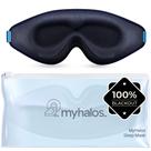 Máscara de Dormir myhalos 3D Blackout Espuma de Memória Azul Marinho Máscara de Dormir myhalos 3D Blackout Espuma de Memória Azul Marinho