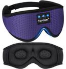 Máscara de dormir TOPOINT Bluetooth 5.4 3D Eye Blockout Silk