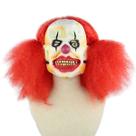Máscara de fantasia de cosplay Halloween Red Braids Funny Big Mouth