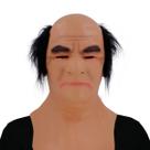 Máscara de fantasia Máscara de Halloween Máscara de látex para homem careca Máscara de fantasia Máscara de Halloween Máscara de látex para homem careca