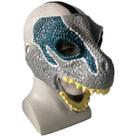 Máscara de festa, látex de dinossauro, rosto inteiro, fantasia de cosplay assustadora