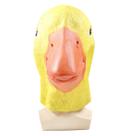 Máscara de festa, látex de pato, rosto inteiro, adereços de cosplay