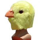 Máscara de frango de pelúcia, resina engraçada de cabeça de animal para o Halloween