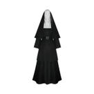 Máscara De Freira Para Cosplay De Halloween, Fantasia De Filmes De Terror, Máscara De Freira Do