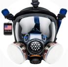 Máscara de gás respiratória facial completa PT-100 Survival Nuclear