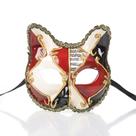 Máscara de gatinho infantil Venice Plastic Latex para Halloween
