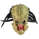 Máscara de Halloween Alien Predators Cosplay, chapéu de látex