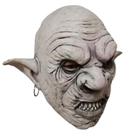 Máscara de Halloween Creepy Mutant Creature com brincos de látex para adultos