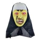 Mascara De Halloween Freira Do Medo Zumbi 25X17cm