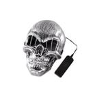 Máscara de Halloween LED brilhante para festa à fantasia de carnaval