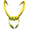Máscara de Halloween Loki Helmet Cosplay PVC para adultos