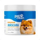 Máscara de Hidratação Soft Line Pet Clean para Pelos Ressecados Longos Revitalizante com Silicone Filtro Solar Proteção