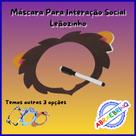 Máscara de Interação Social Leãozinho