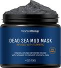 Máscara de lama New York Biology Dead Sea com óleo de cúrcuma 120mL