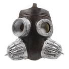 Máscara de látex a gás Steampunk para fantasia de carnaval de Halloween