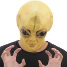 Máscara de látex Alien Halloween Party Cosplay com design realista