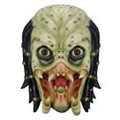 Máscara de látex Alien vs Predator Battle Mode Cosplay, tamanho adulto